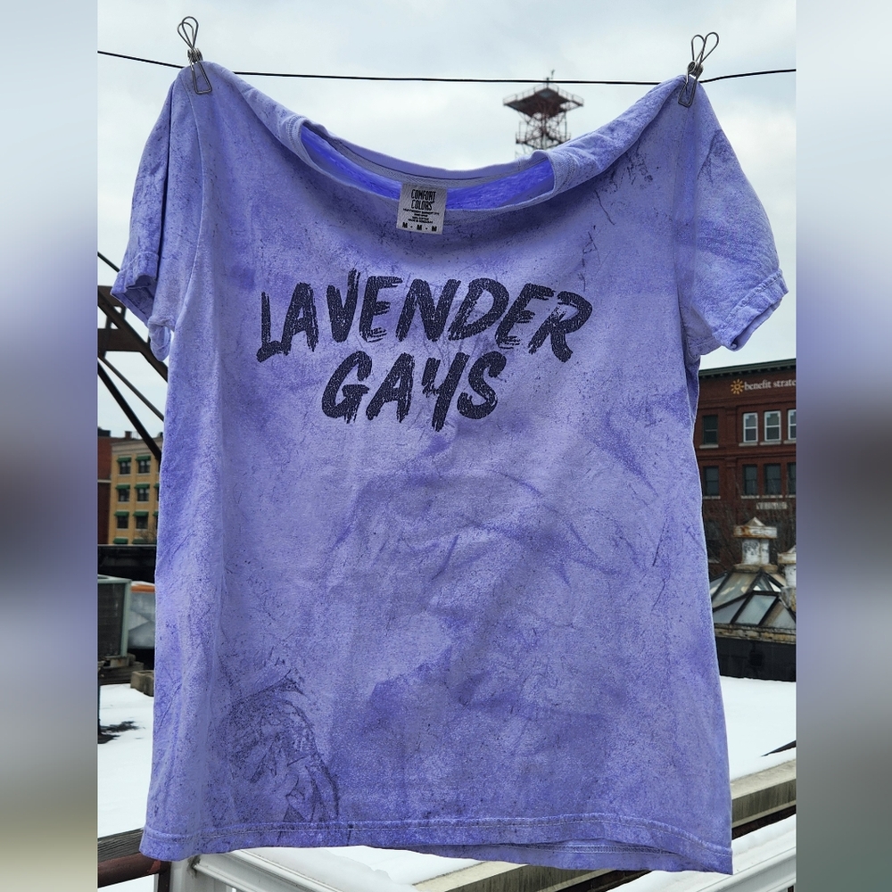 Lavender Gays Graphic Tee